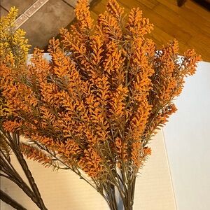 Orange Artificial Floral Spray